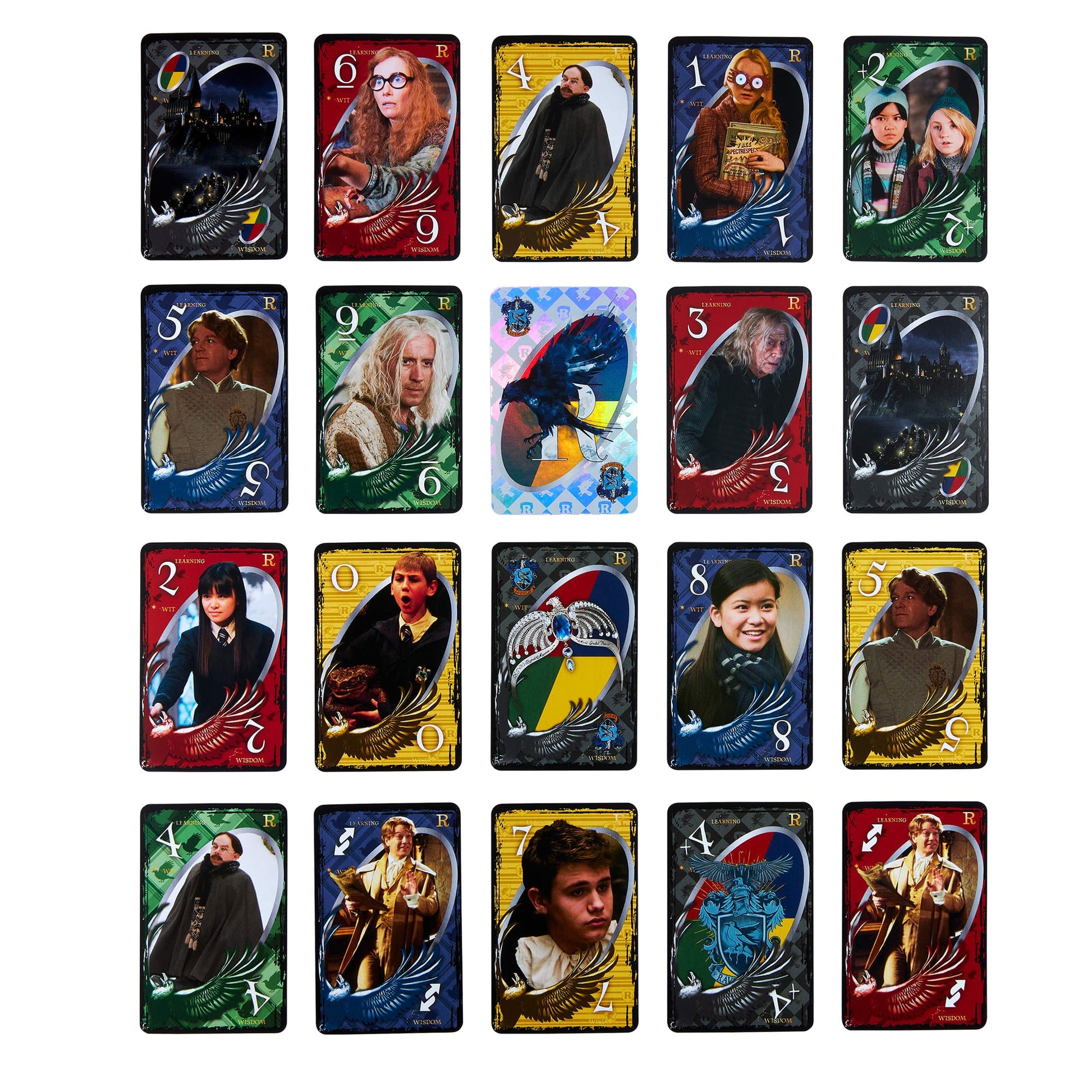 UNO Fandom Harry Potter Ravenclaw Game Deck - Trò chơi thẻ bài Ravenclaw - Mattel - Hình ảnh bổ sung 4