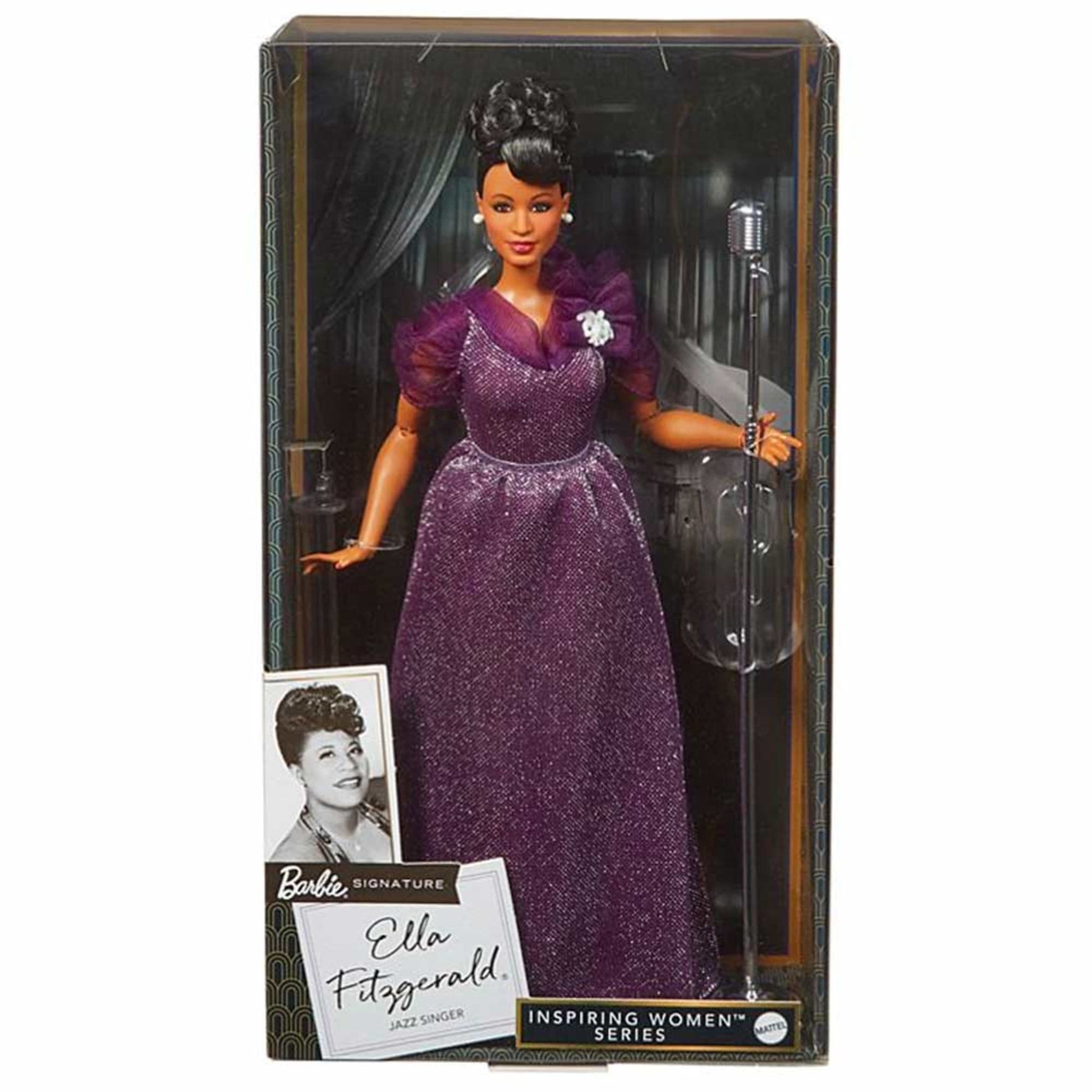 Ella Fitzgerald Barbie Inspiring Women Doll - Búp bê sưu tầm Series Phụ nữ Truyền cảm hứng - Barbie Signature Barbie Signatur