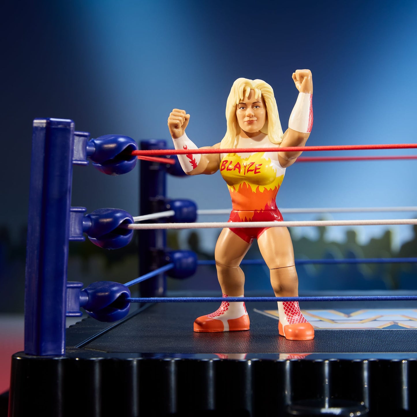 WWE Retro Action Figure 4-Pack Bundle - Bộ 4 Mô Hình Đô Vật Mỹ Retro - Mattel Creations