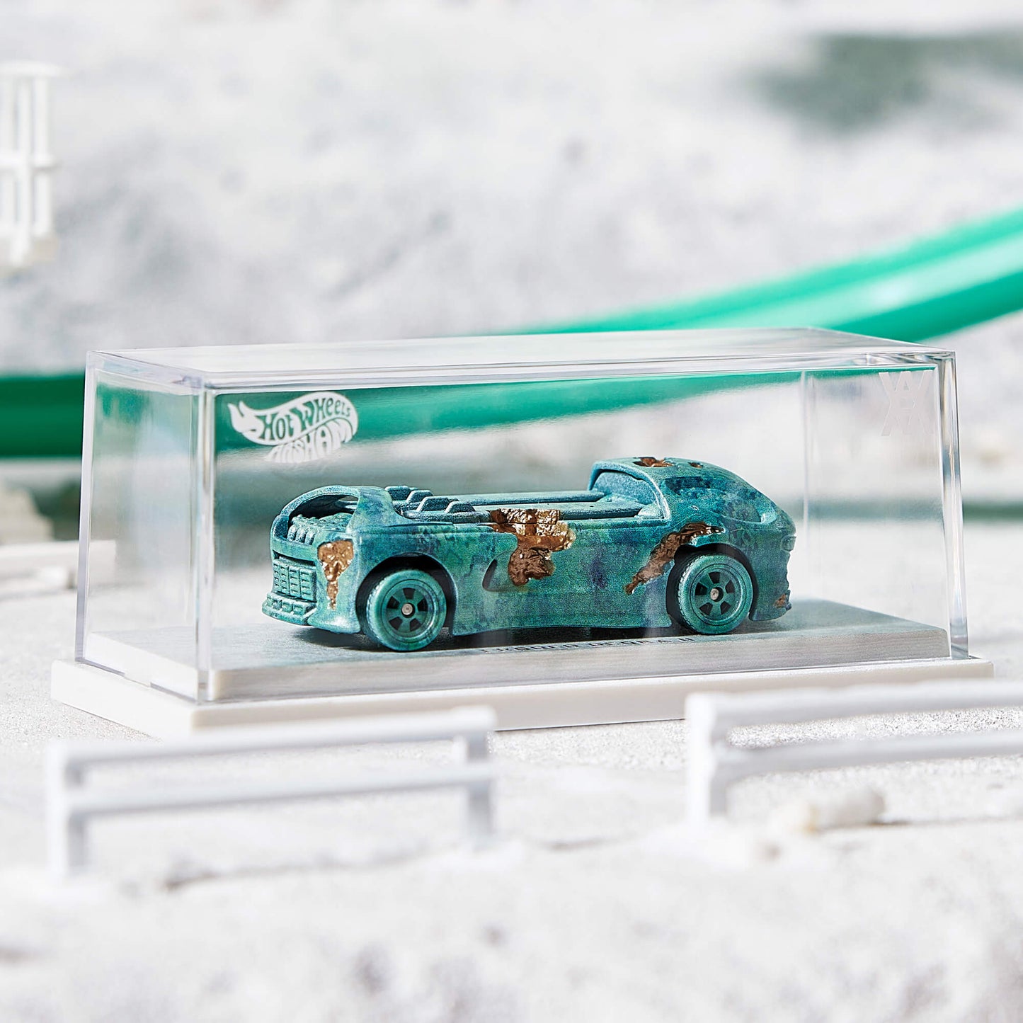 Hot Wheels x Daniel Arsham Complete Car and Rally Case Set - Bộ Sưu Tập Xe Mô Hình Nghệ Thuật Cao Cấp - Mattel Creations