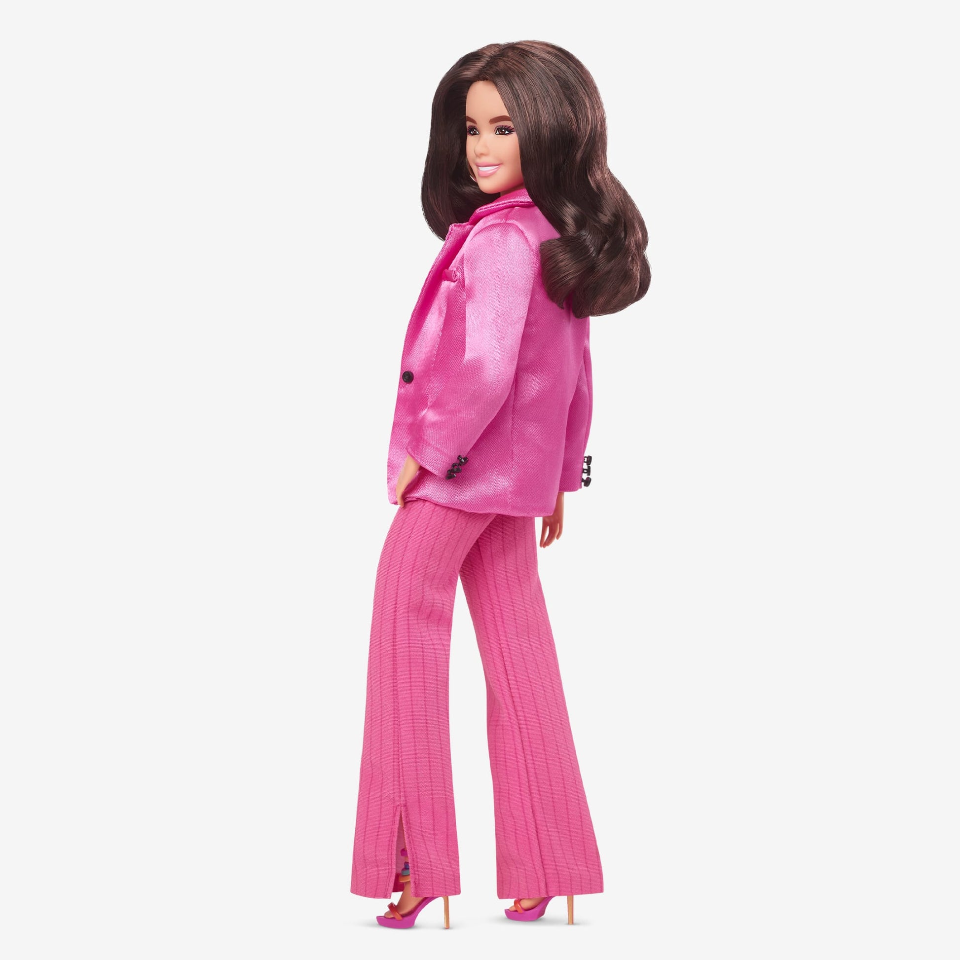 Gloria Doll Wearing Pink Power Pantsuit – Barbie The Movie - Búp Bê Sưu Tầm Chính Hãng Mattel Signature HPJ98 - Góc nhìn khác 3