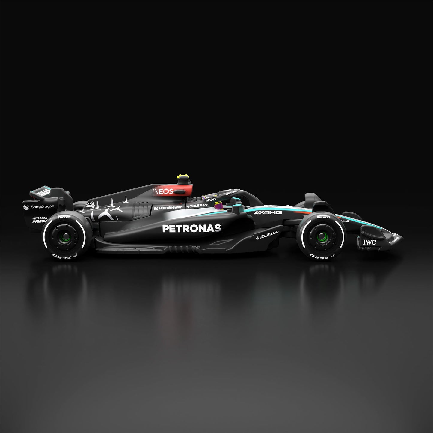 Hot Wheels F1 Series: 2024 Mercedes-AMG PETRONAS Formula One Team W15 Car #44