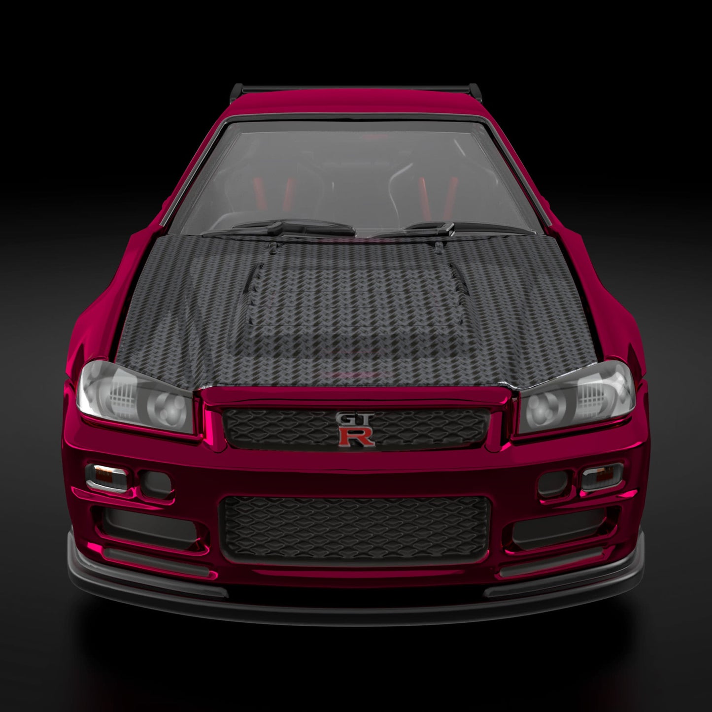 RLC Exclusive sELECTIONs Nissan Skyline GT-R (BNR34) Xe Mô Hình 1:64 Hot Wheels