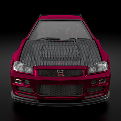 RLC Exclusive sELECTIONs Nissan Skyline GT-R (BNR34) Xe Mô Hình 1:64 Hot Wheels