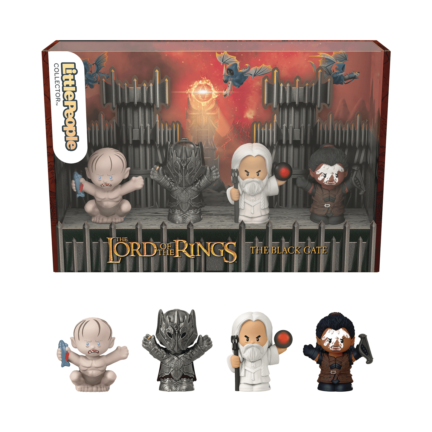Little People Collector The Lord of the Rings: The Black Gate Special Edition Set - Bộ Mô Hình Sưu Tầm Chúa Tể Những Chiếc Nhẫn - Mattel Creations - Hình ảnh sản phẩm