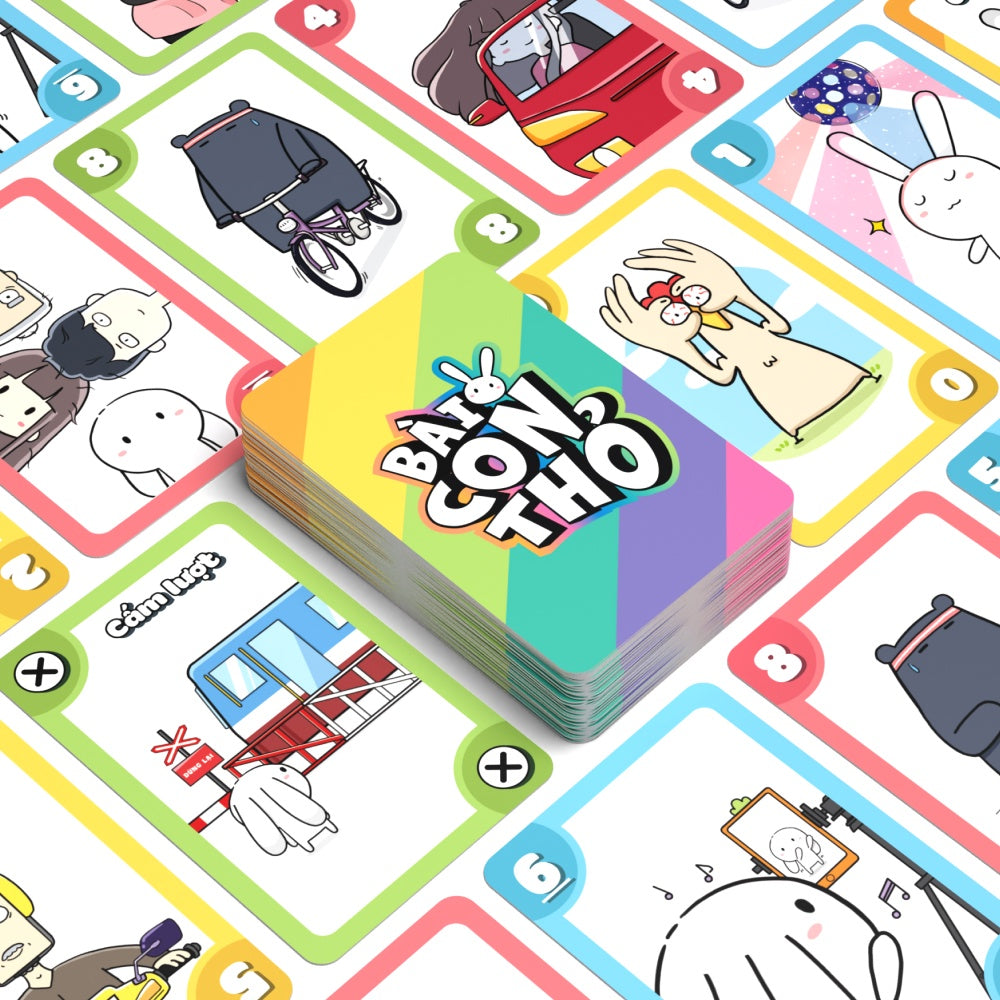 Sleeves bọc bảo vệ bài Cuộc Đua Sao Chổi - Bọc bài size 6.5 x 9 cm (100 cái) - Board Game VN