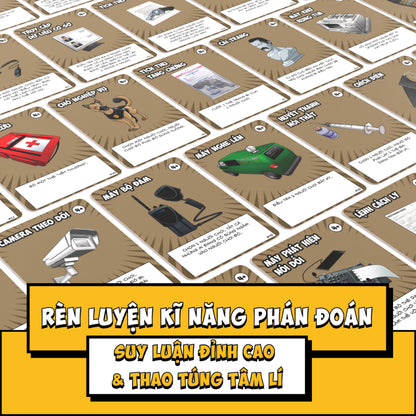 Điệp Viên Số Dách (Good Cop Bad Cop) - Board Game Ẩn Vai Suy Luận Kịch Tính - Board Game VN - Hình ảnh bổ sung 5