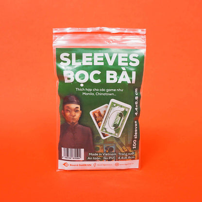 Sleeves bọc bảo vệ bài Cuộc Đua Sao Chổi - Bọc bài size 6.5 x 9 cm (100 cái) - Board Game VN