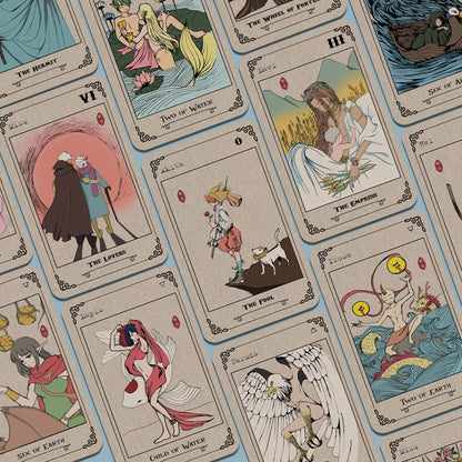 Bộ Bài Tarot Ekoland Tarot (Bộ Bài & Sách Hướng Dẫn)