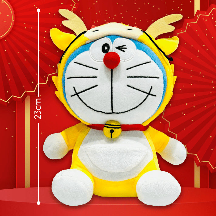 Gấu Bông Doraemon Phiên Bản Đặc Biệt Giáp Thìn 2024 | Gấu Bông Cao Cấp Quà Tặng Tết | Board Game VN - Hình ảnh sản phẩm