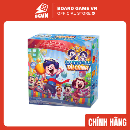 Đường Đua Tài Chính - Trò chơi giáo dục tài chính cho bé - Board Game VN - Hình ảnh sản phẩm
