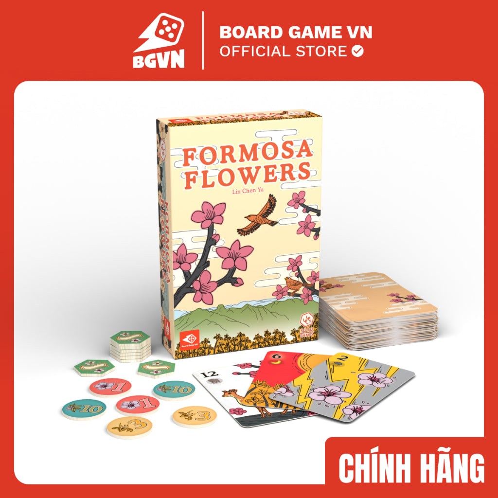 Formosa Flowers | Trò chơi thẻ bài Hanafuda Nhật Bản | Board Game VN - Hình ảnh sản phẩm