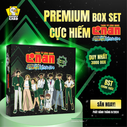 [Full Box] Conan Premium Box Set - Bộ Sưu Tập Thẻ Bài Giới Hạn Movie 27 - Everjoy Publishing - Hình ảnh sản phẩm