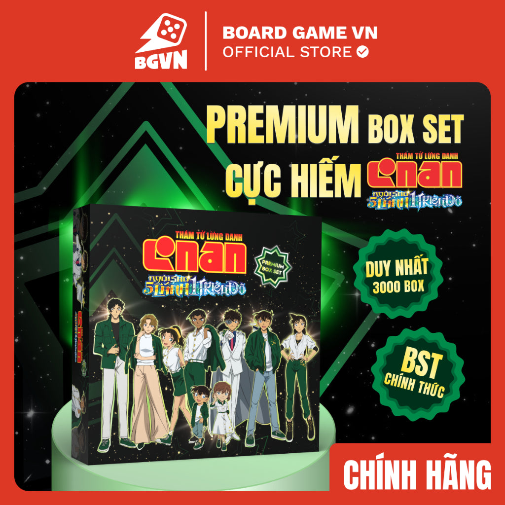 [Full Box] Conan Premium Box Set - Bộ Sưu Tập Thẻ Bài Giới Hạn Movie 27 - Everjoy Publishing - Hình ảnh chi tiết 2