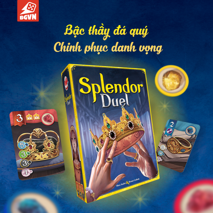 Splendor Duel - Board Game Chiến Thuật 2 Người Đẳng Cấp - Board Game VN Store
