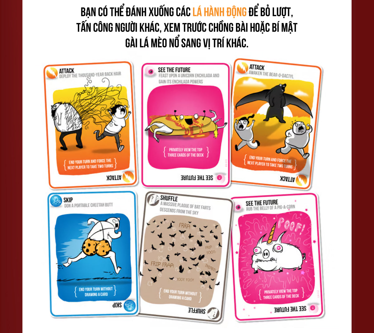 Exploding Kittens (Mèo nổ) - Board Game Thẻ Bài Chính Hãng - Board Game VN Board Game VN Store - ảnh 3 - Board Game Thẻ Bài
