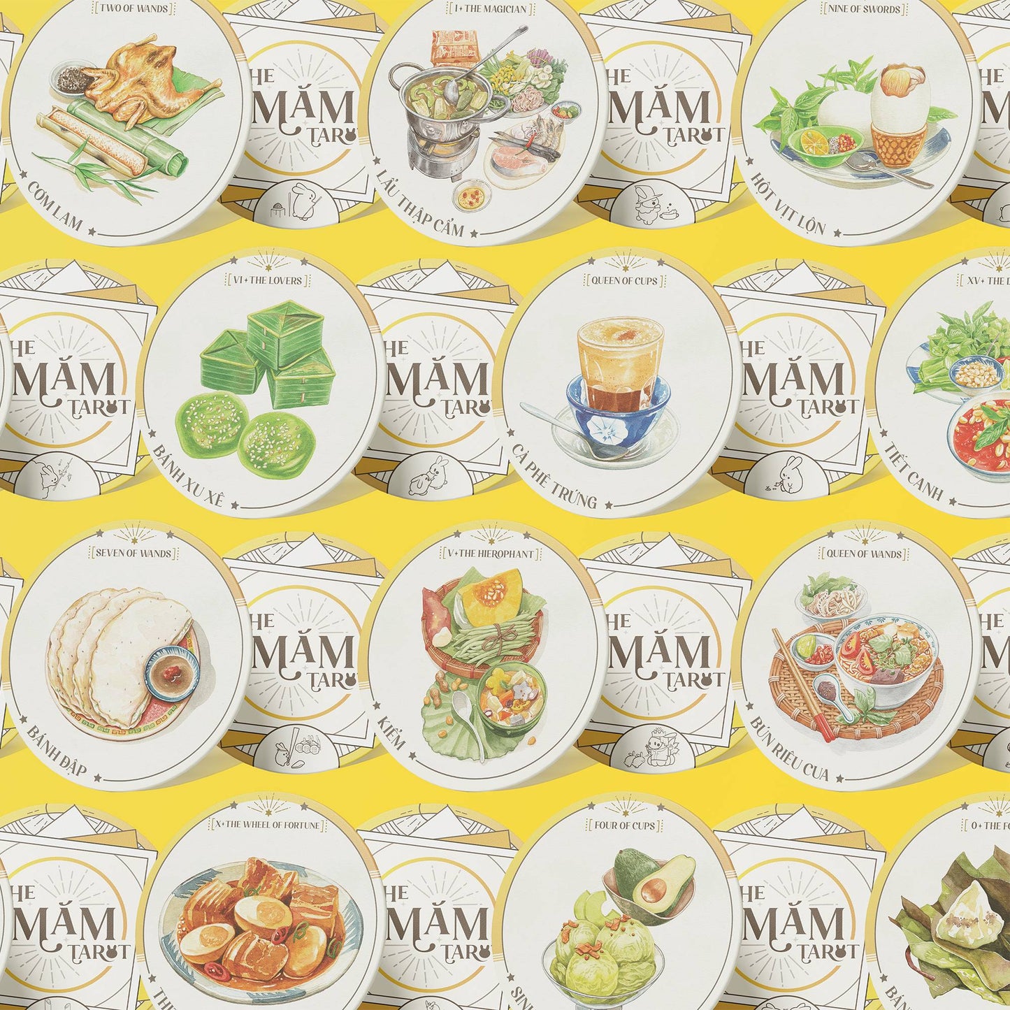 Măm Tarot - Bộ Tarot Về Ẩm Thực Mọi Miền Việt Nam