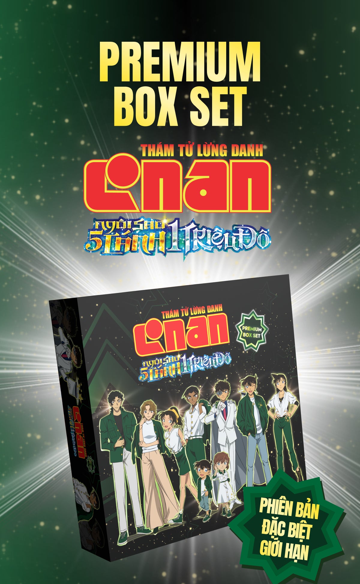[Full Box] Conan Premium Box Set - Bộ Sưu Tập Thẻ Bài Giới Hạn Movie 27 - Everjoy Publishing - Hình ảnh bổ sung 5