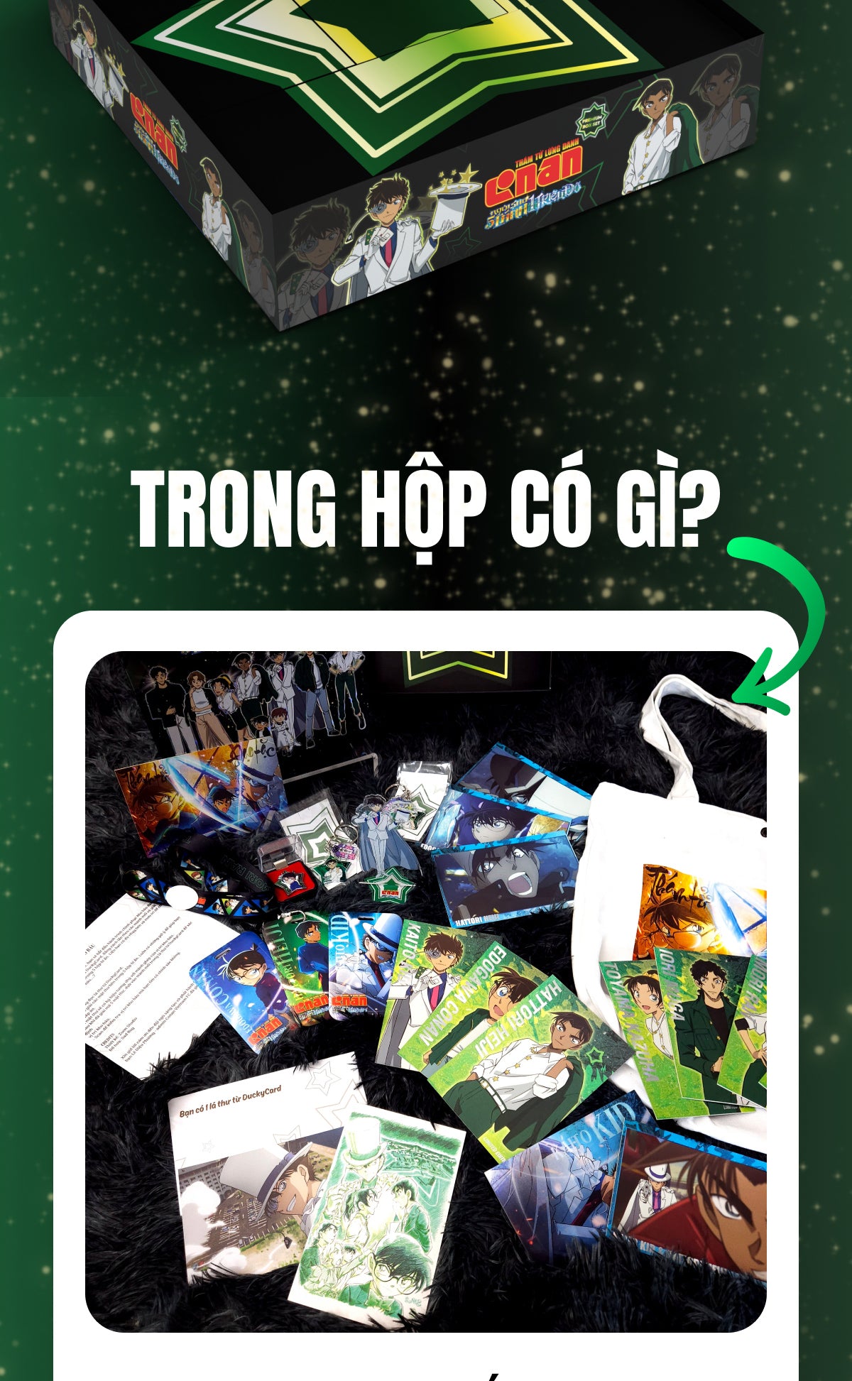 [Full Box] Conan Premium Box Set - Bộ Sưu Tập Thẻ Bài Giới Hạn Movie 27 - Everjoy Publishing Everjoy Publishing - ảnh 1 - Đồ 