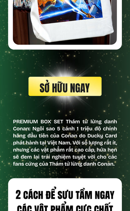 [Full Box] Conan Premium Box Set - Bộ Sưu Tập Thẻ Bài Giới Hạn Movie 27 - Everjoy Publishing Everjoy Publishing - ảnh 5 - Đồ 