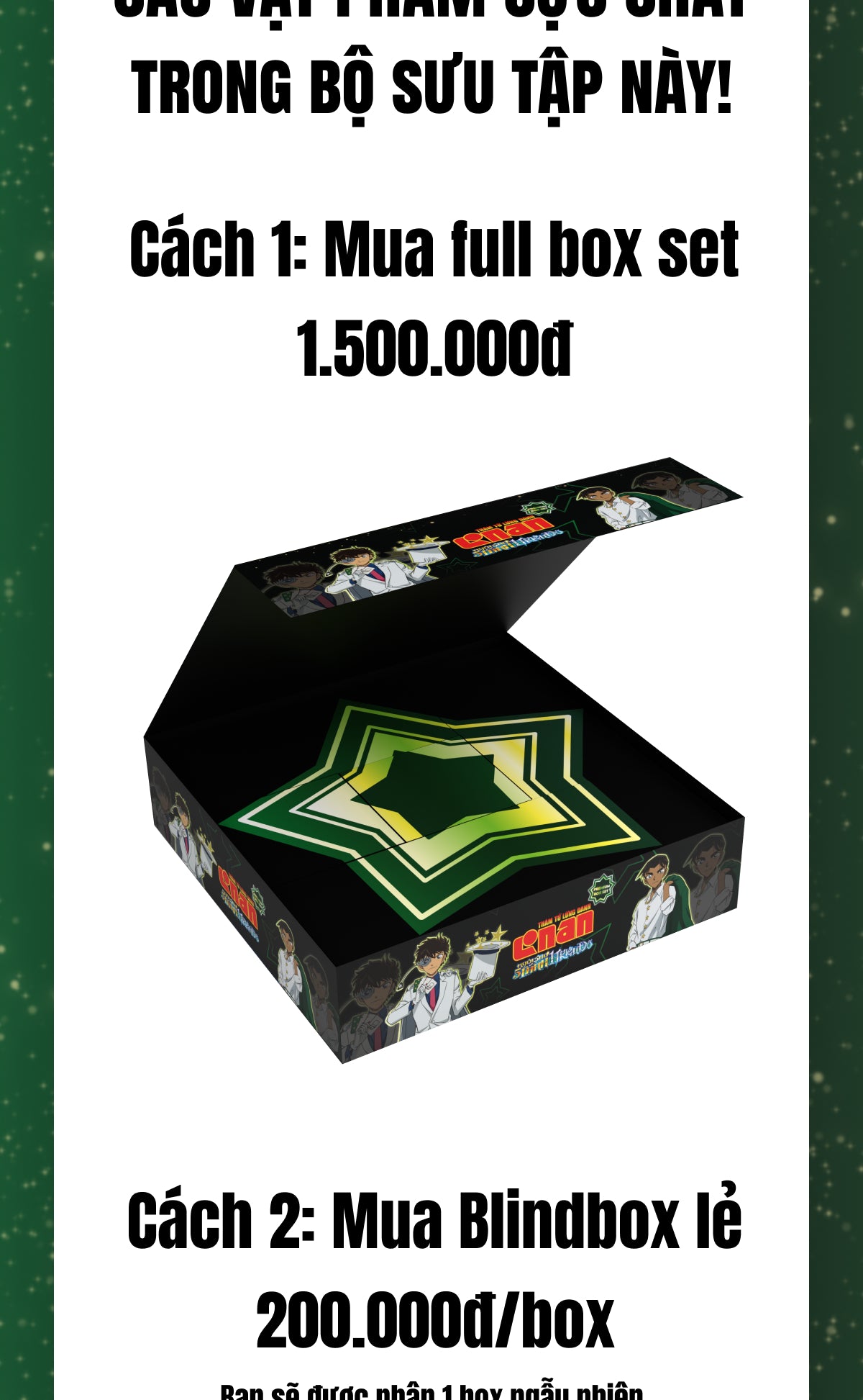 [Full Box] Conan Premium Box Set - Bộ Sưu Tập Thẻ Bài Giới Hạn Movie 27 - Everjoy Publishing