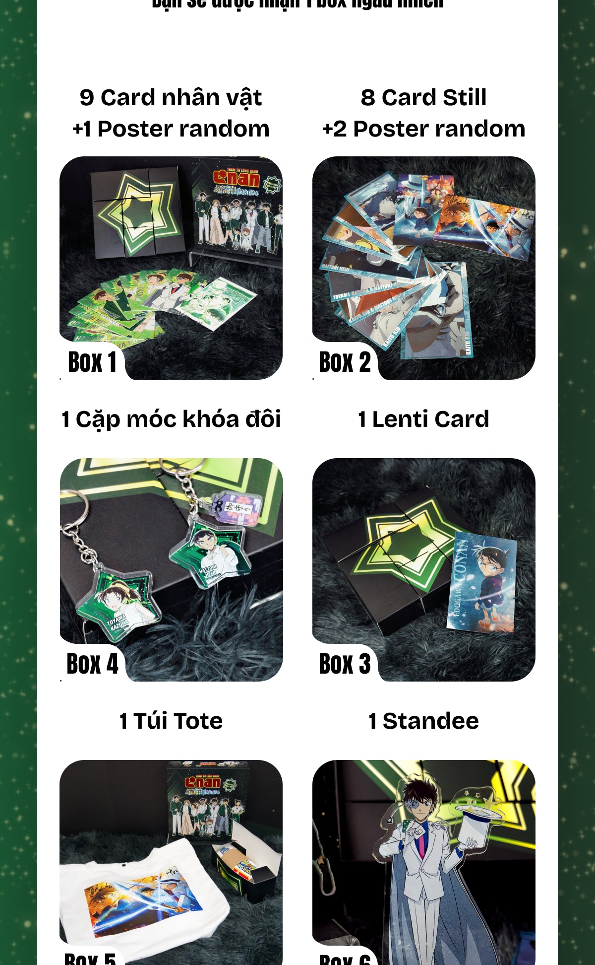 [Full Box] Conan Premium Box Set - Bộ Sưu Tập Thẻ Bài Giới Hạn Movie 27 - Everjoy Publishing Everjoy Publishing - ảnh 7 - Đồ 