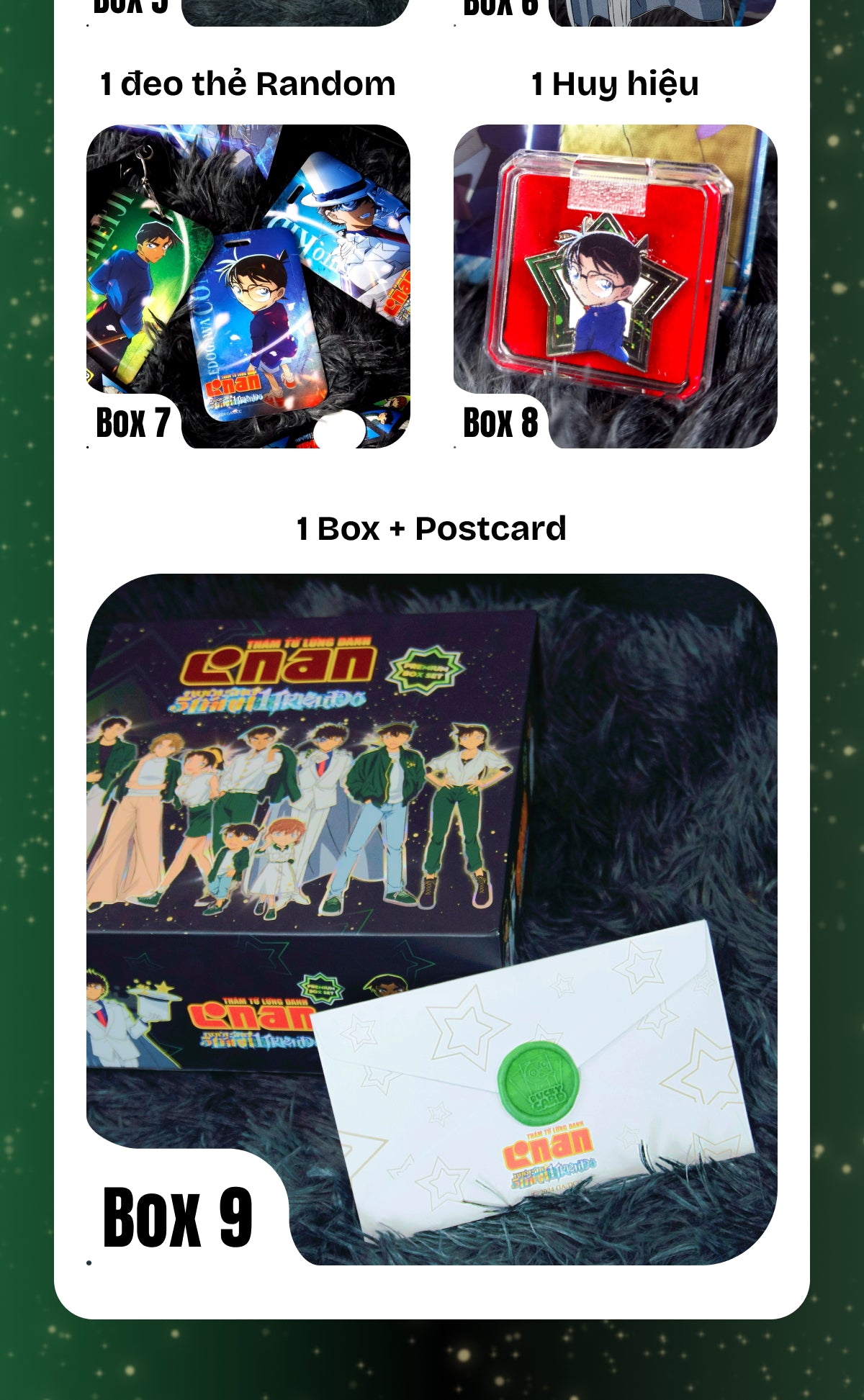 [Full Box] Conan Premium Box Set - Bộ Sưu Tập Thẻ Bài Giới Hạn Movie 27 - Everjoy Publishing