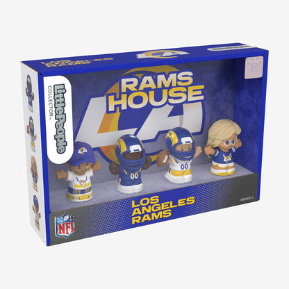 Little People Collector x NFL Los Angeles Rams Set - Bộ Mô Hình Nhân Vật Sưu Tầm Thể Thao Mattel Mattel - ảnh 5 - Figure