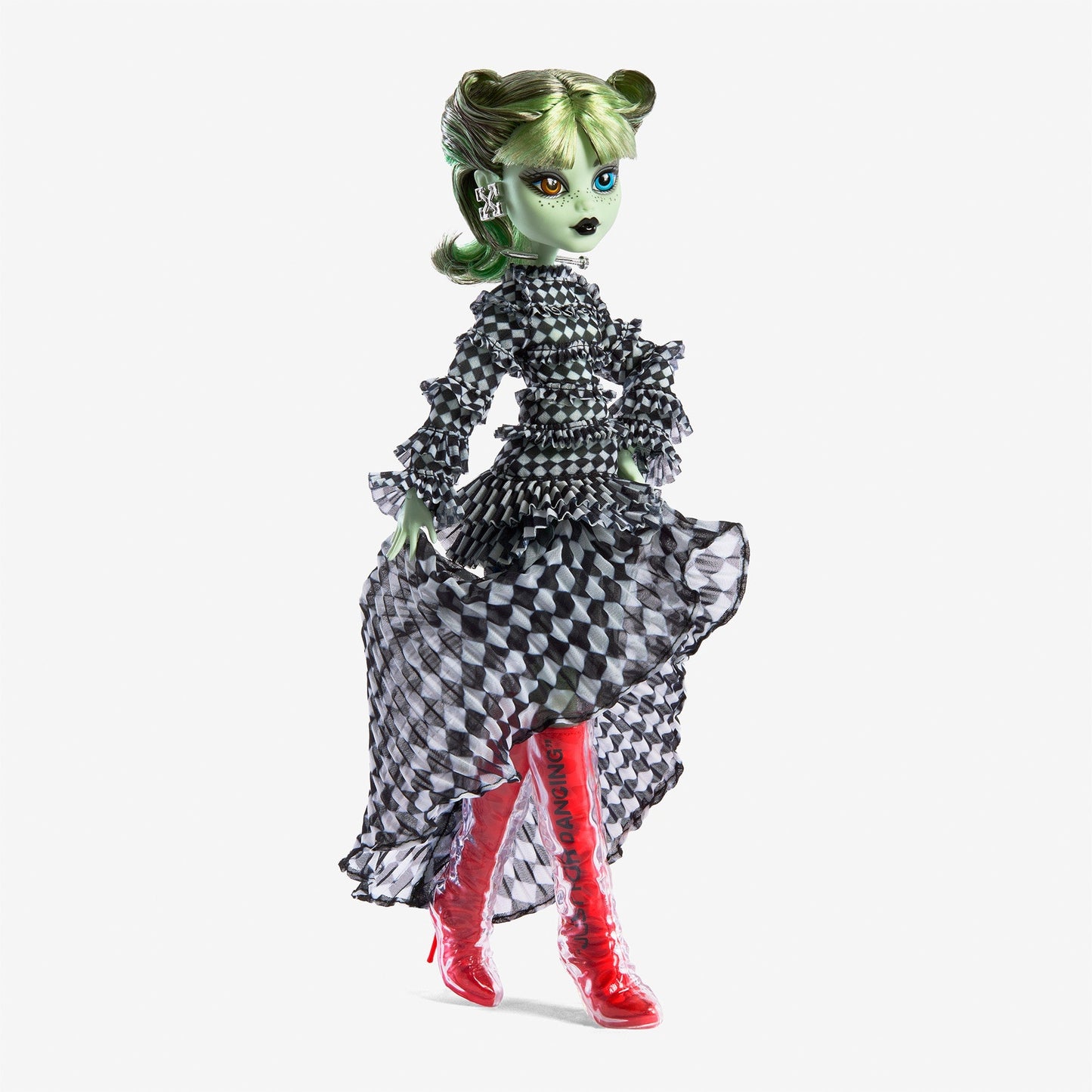 Off-White™ c/o Monster High Harmonie Ghoul Doll - Búp Bê Thời Trang Sưu Tầm Cao Cấp Monster High - ảnh 5 - Collectible Doll
