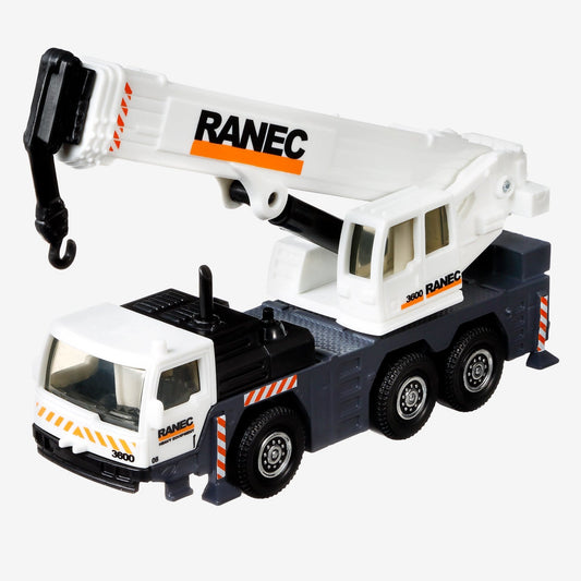 2022 Matchbox Working Rigs 4-Pack - Bộ 4 Xe Công Trình Mô Hình Die-cast Matchbox