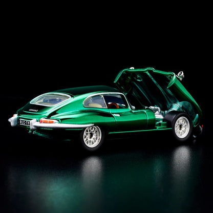 RLC Exclusive 1964 Jaguar E-Type Xe Mô Hình Tỉ Lệ 1:64 Hot Wheels Collectors - Góc nhìn khác 3