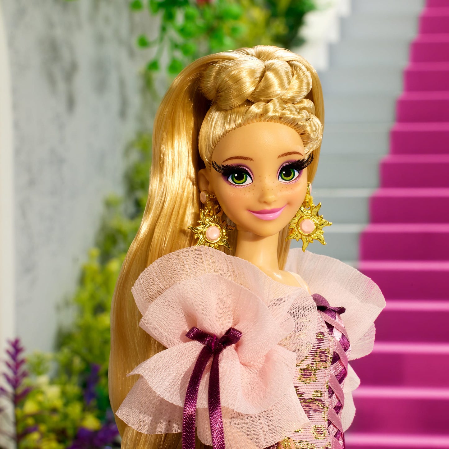 Enchanted Elegance Collection Rapunzel Doll - Búp bê Sưu tầm Cao cấp - Mattel - Góc nhìn khác 3