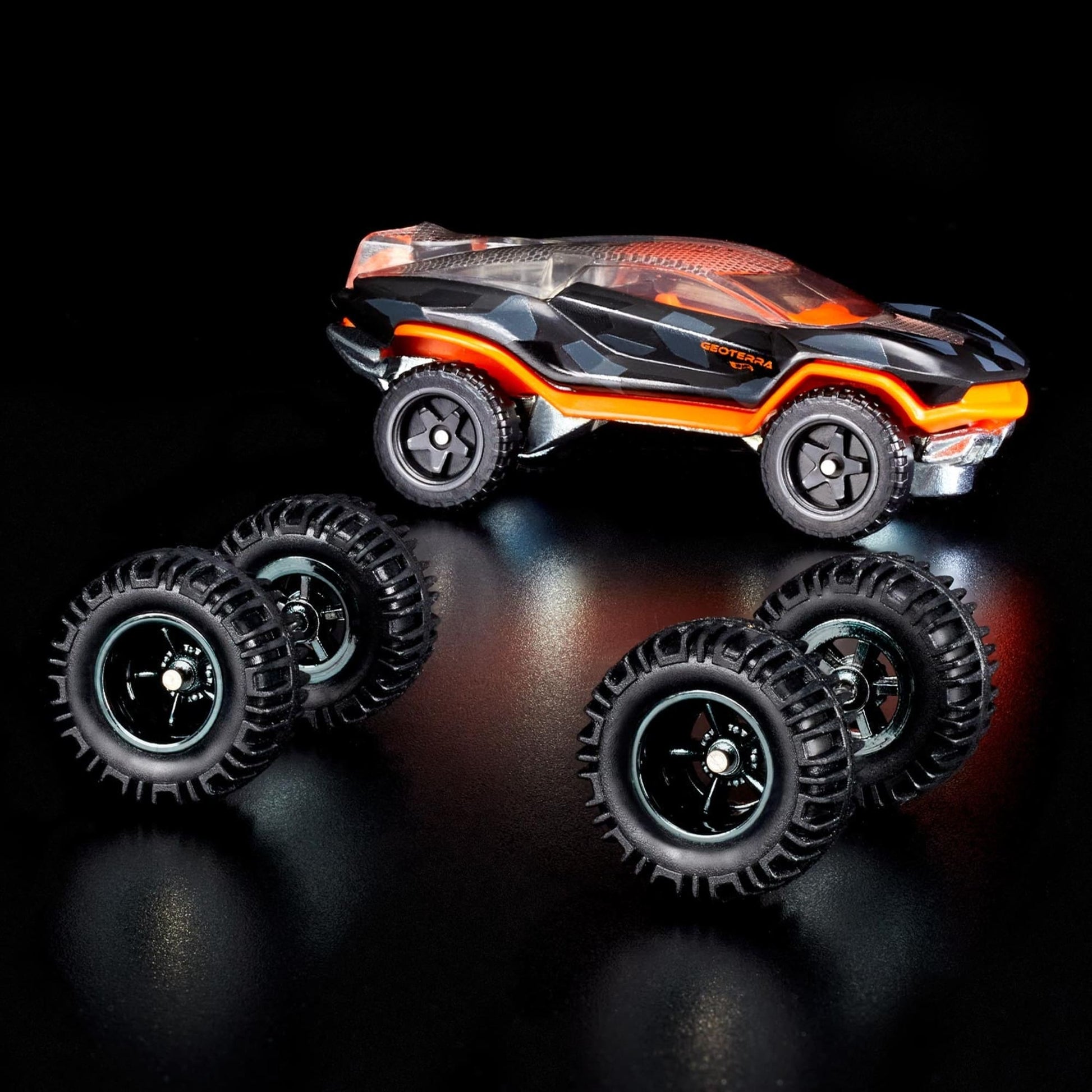 RLC Exclusive Real Riders Wheels Pack - Set 3 - Bộ Phụ Kiện Bánh Xe Địa Hình Hot Wheels HGK89 - Hình ảnh bổ sung 6
