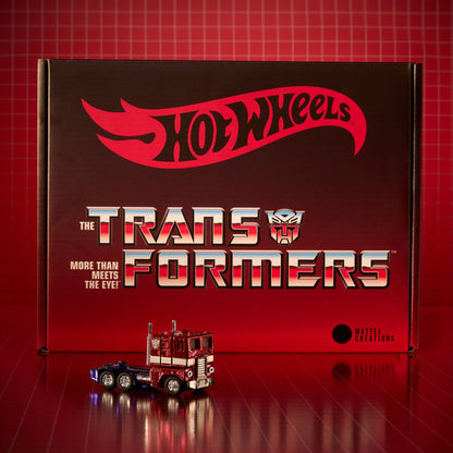 Hot Wheels Transformers Optimus Prime - Mô Hình Biến Hình Die-cast Hot Wheels - Hình ảnh chi tiết 2