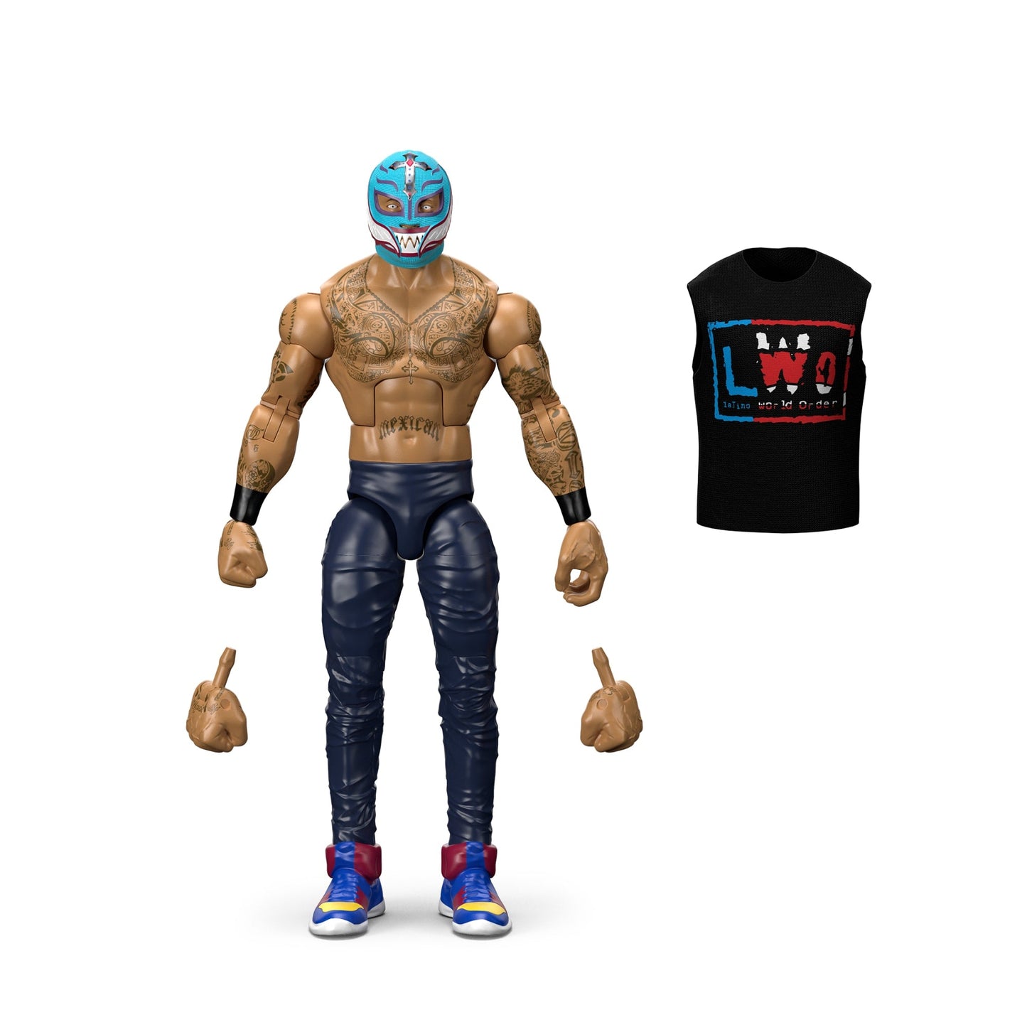 WWE Elite Collection Latino World Order (LWO) 5-Pack - Bộ 5 Mô Hình Action Figure Chính Hãng Mattel - Hình ảnh bổ sung 7