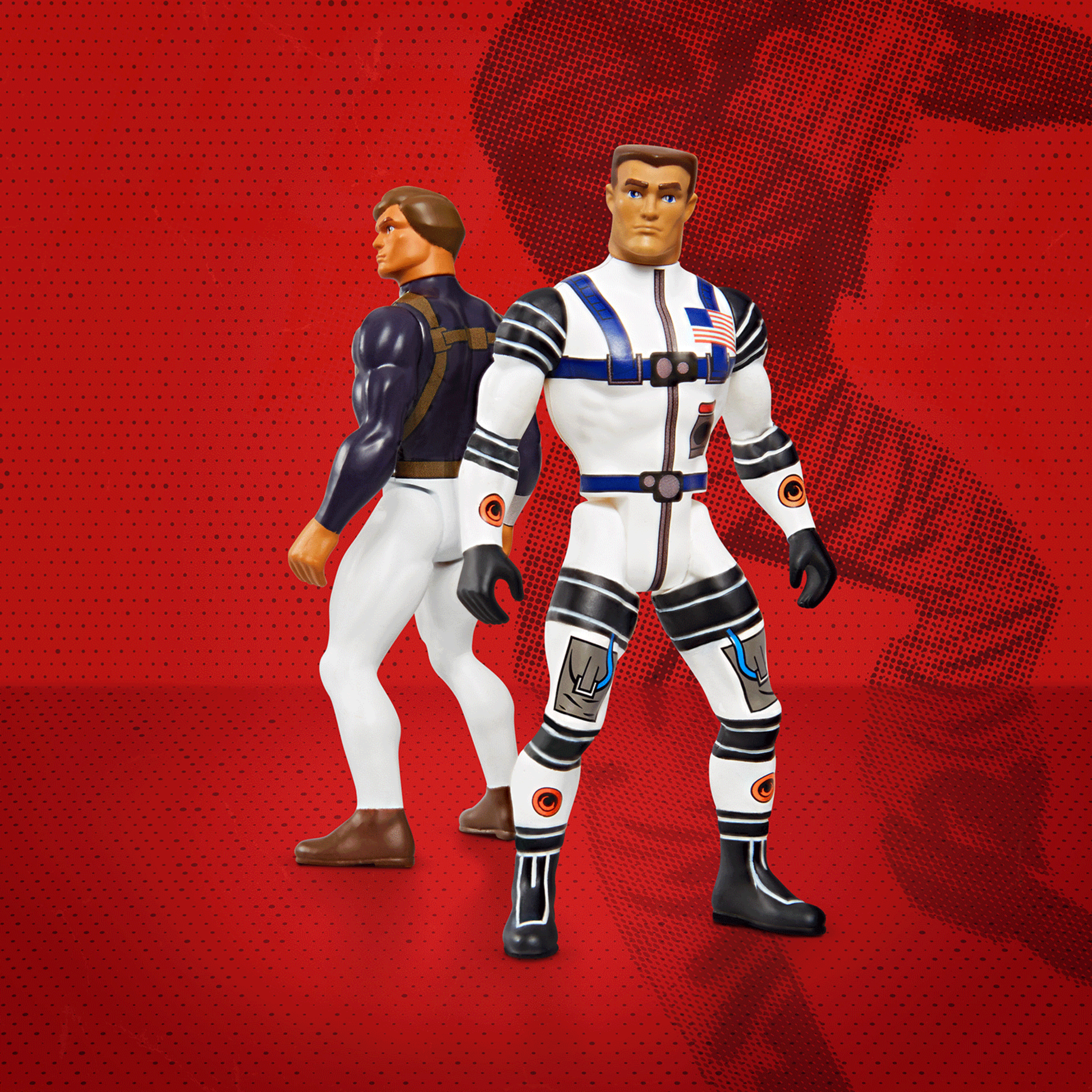 Back in Action! Major Matt Mason Big Jim & Pulsar Figures - Bộ 3 Mô Hình Hành Động Retro Mattel Creations - Hình ảnh bổ sung 4