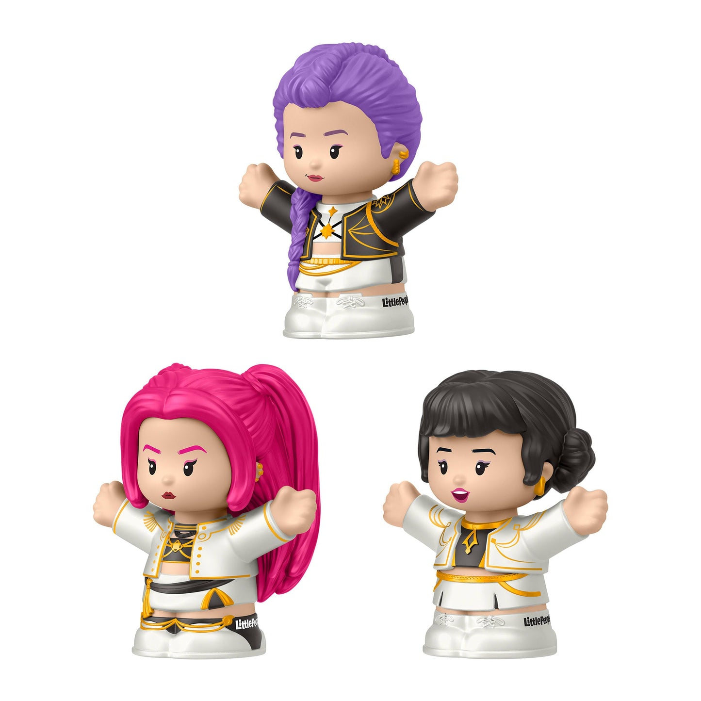 Little People Collector KPop Demon Hunters Huntrx Figure Set JRM87