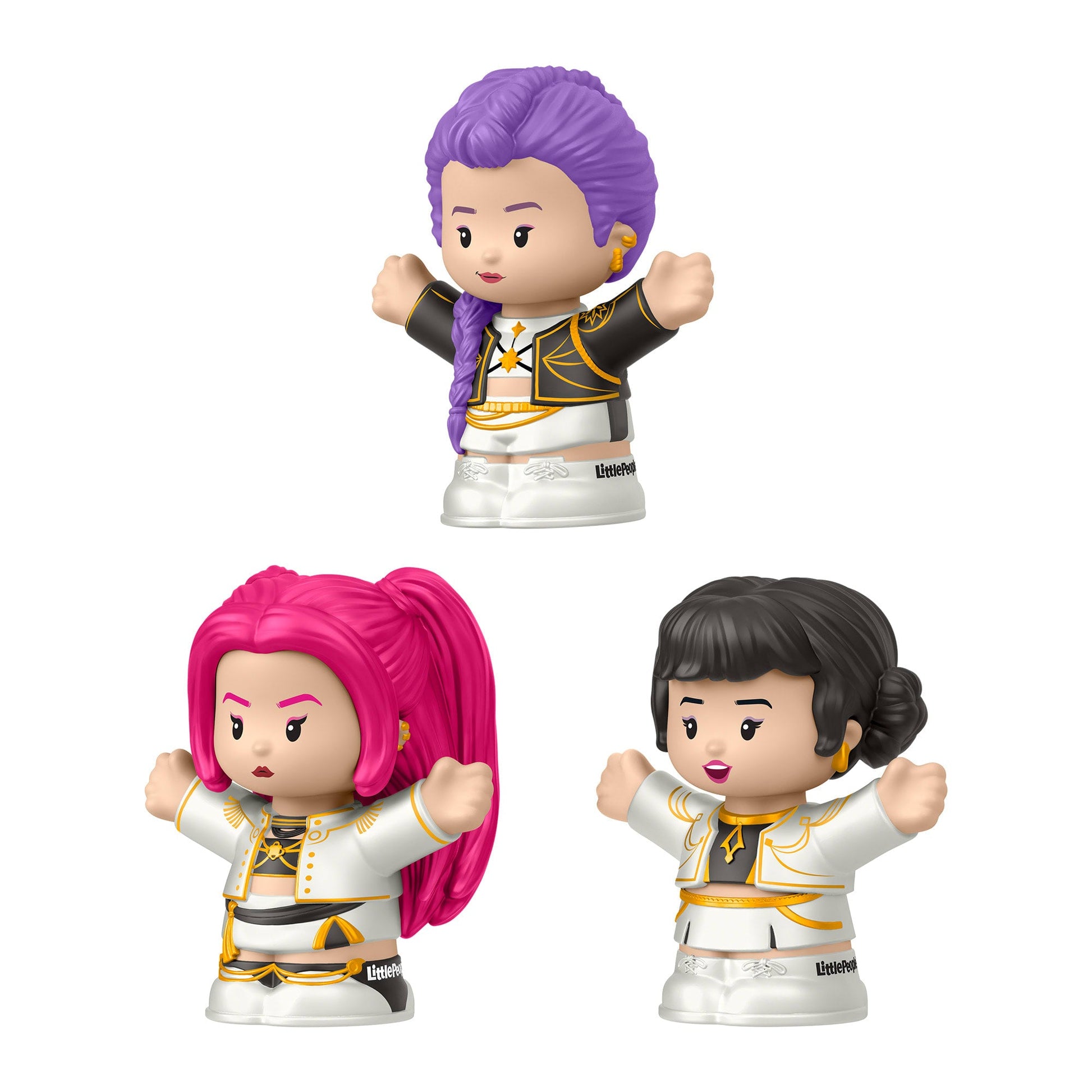 Little People Collector KPop Demon Hunters Huntrx Figure Set JRM87