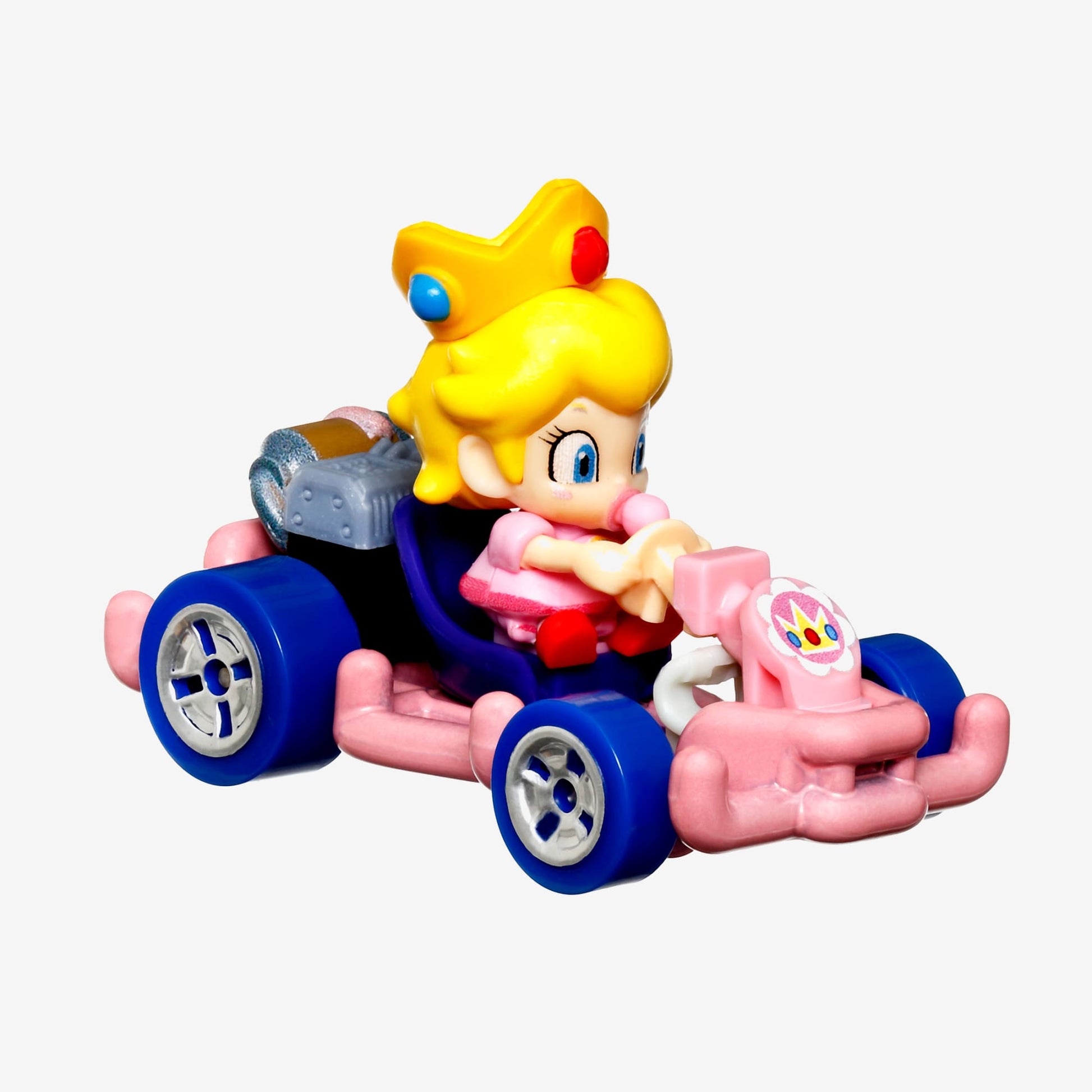 HOT WHEELS MARIOKART, 4 Pack with 1 Exclusive Kart - Bộ 4 Xe Mô Hình Kim Loại - Hot Wheels HDB25 - Hình ảnh bổ sung 6
