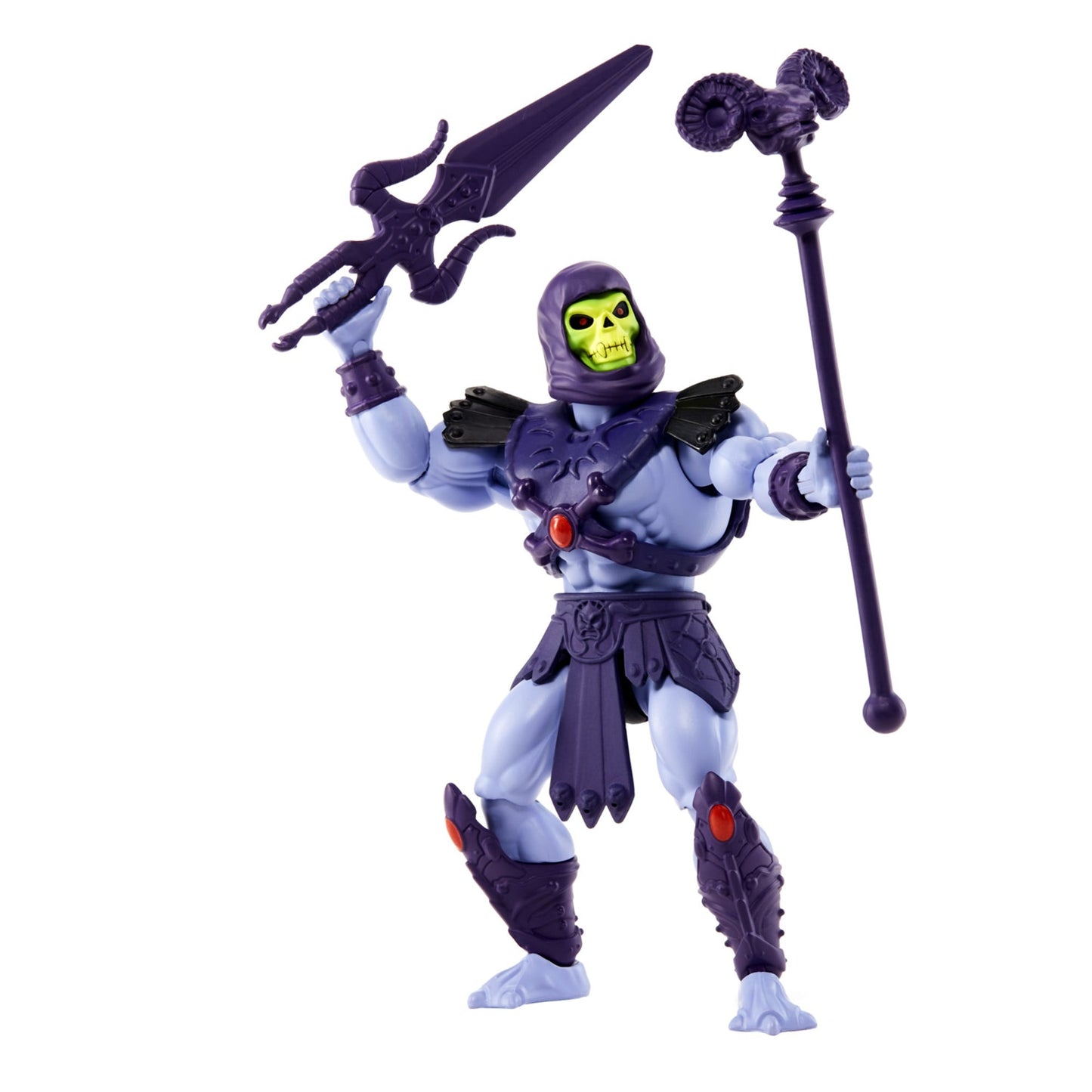 Masters of the Universe Origins 200X Skeletor Action Figure Mô hình nhân vật Mattel - Góc nhìn khác 3