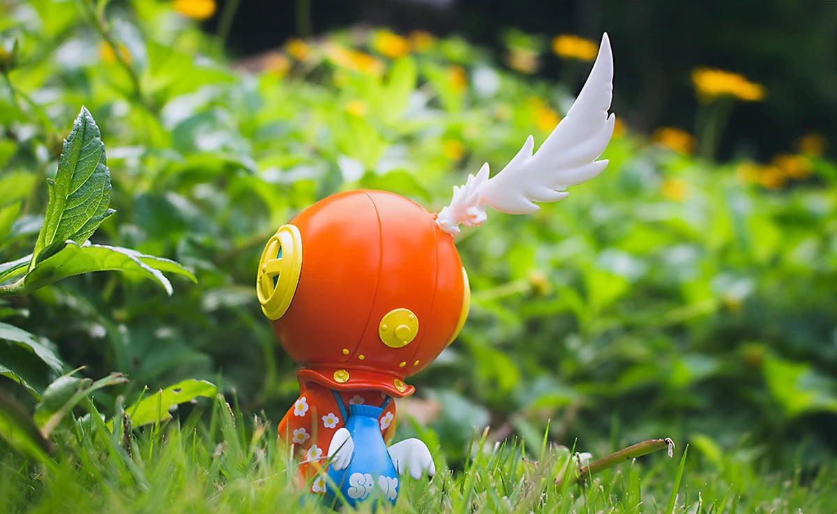 Sank Toys On The Way-Backpack Boy-Hawaii - Mô hình Art Toy Sưu tầm Cao cấp - Sank Toys