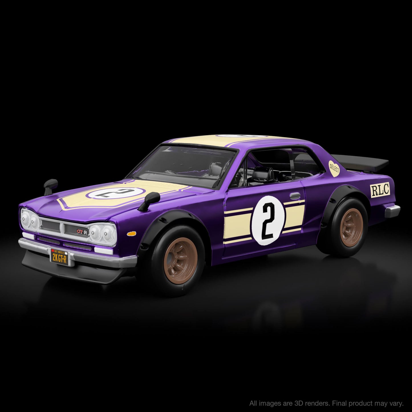 RLC Exclusive sELECTIONs 1972 Nissan Skyline H/T 2000GT-R Xe Mô Hình Tỉ Lệ 1:64 Hot Wheels - Hình ảnh sản phẩm