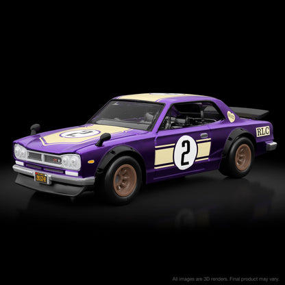 RLC Exclusive sELECTIONs 1972 Nissan Skyline H/T 2000GT-R Xe Mô Hình Tỉ Lệ 1:64 Hot Wheels - Hình ảnh sản phẩm
