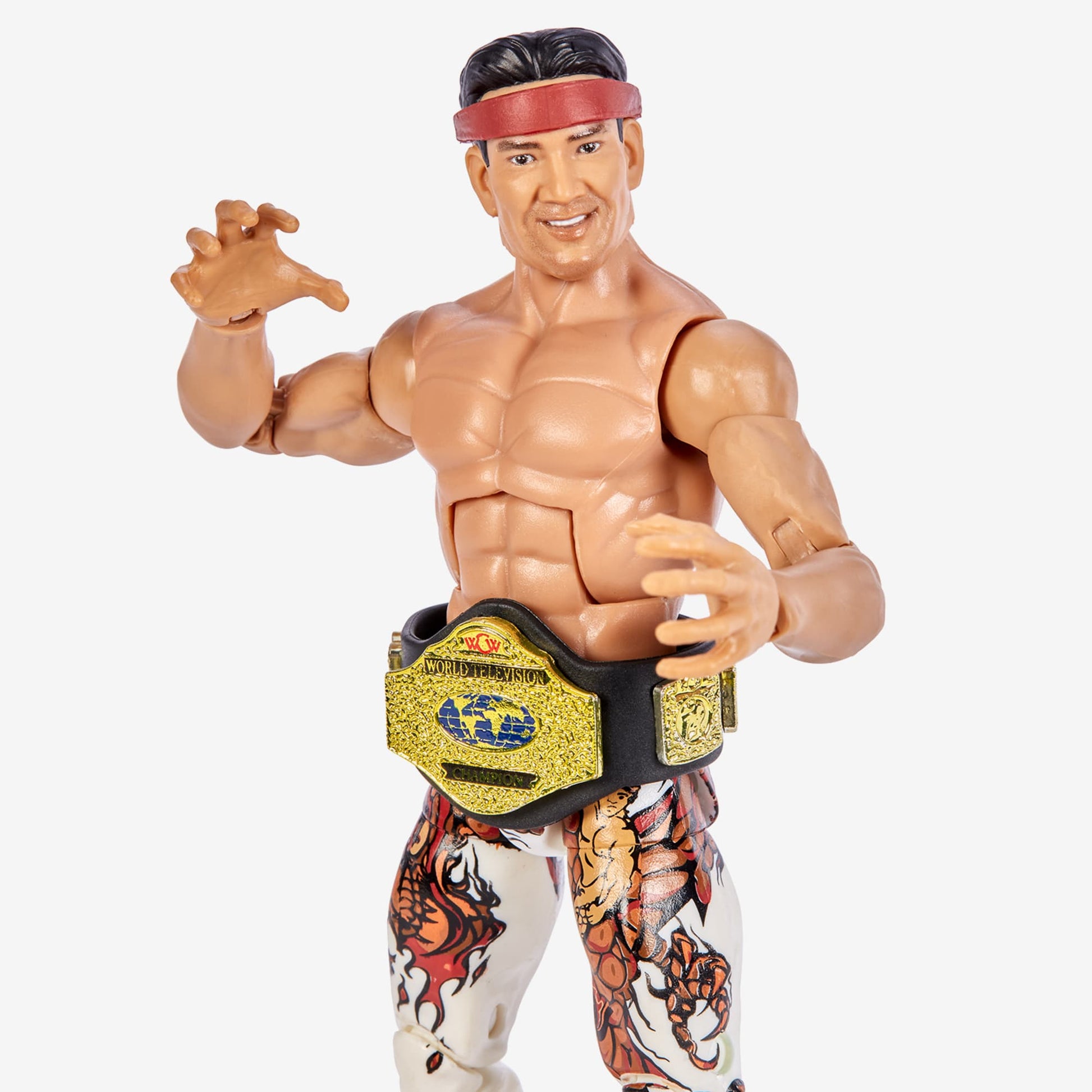 WWE Ricky "The Dragon" Steamboat Elite Collection Action Figure Mô Hình Nhân Vật WWE Mattel Elite Collection - Hình ảnh bổ sung 4