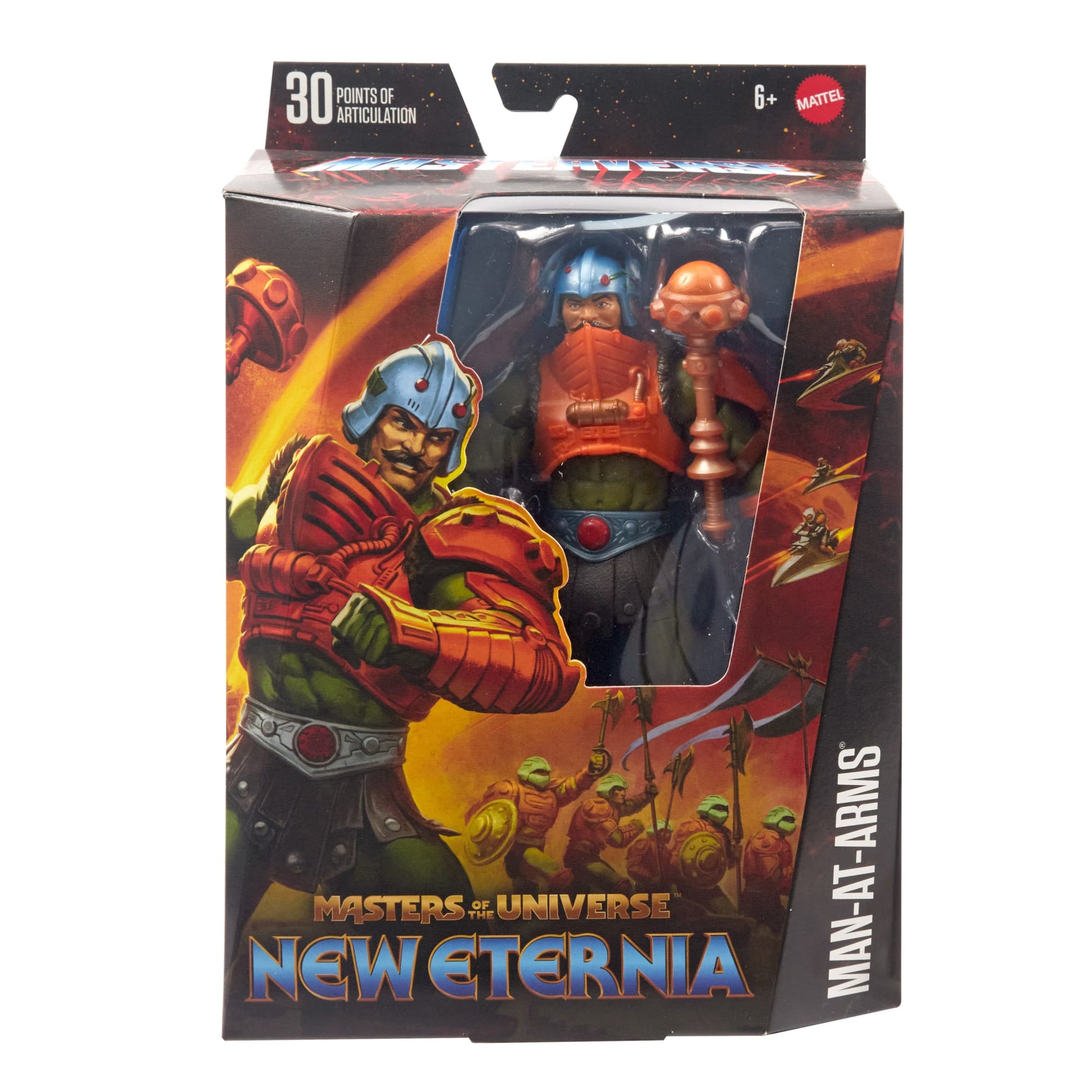 Masters of the Universe Man-At-Arms Action Figure - Mô hình hành động Mattel Masterverse New Eternia Mattel - ảnh 2 - Action 