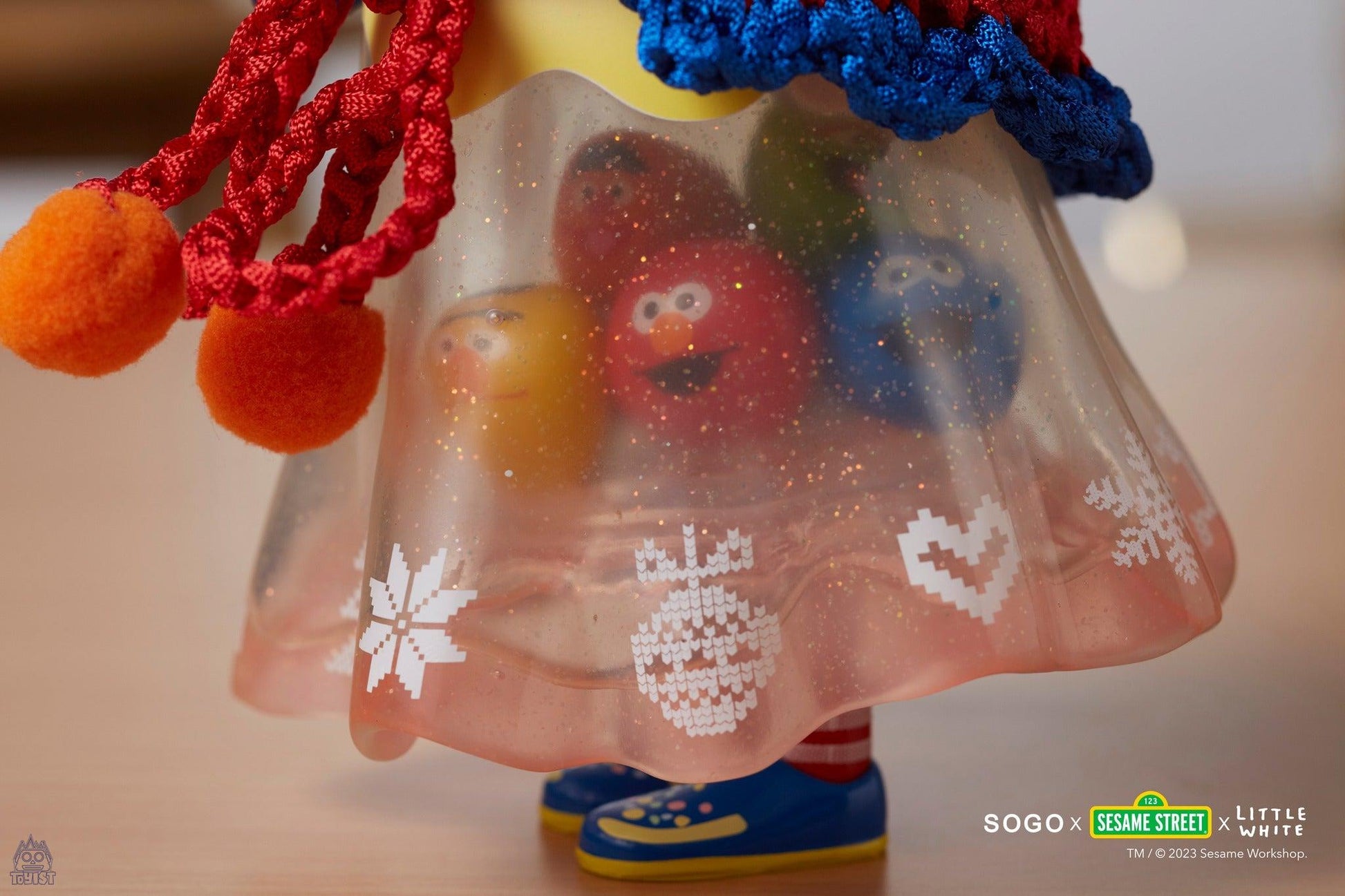 Little White X Sesame Street By Zu & Pi - Mô Hình Art Toy Figure - Zu & Pi - Hình ảnh chi tiết 2