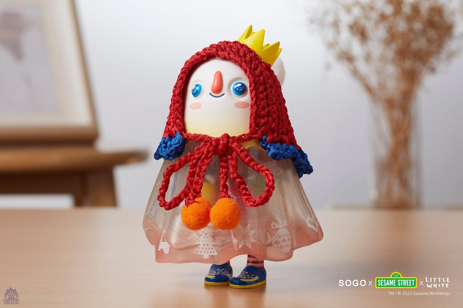 Little White X Sesame Street By Zu & Pi - Mô Hình Art Toy Figure - Zu & Pi - Hình ảnh sản phẩm