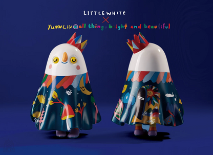 Little White Forest Lion - Mô hình Art Toy Cao Cấp - Zu & Pi - Hình ảnh chi tiết 2