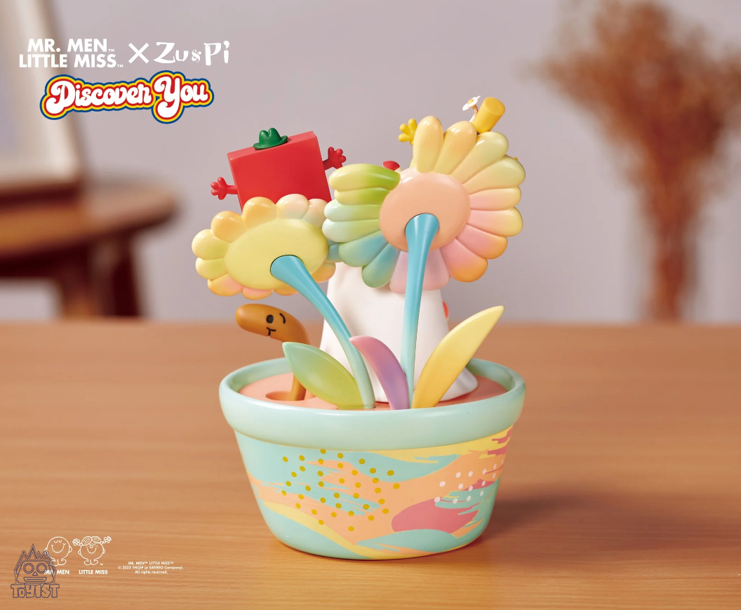 Mr. Men Little Miss - Little Potted Plants 300% By Zu & Pi - Mô hình Art Toy Cao Cấp Zu & Pi - Hình ảnh chi tiết 2