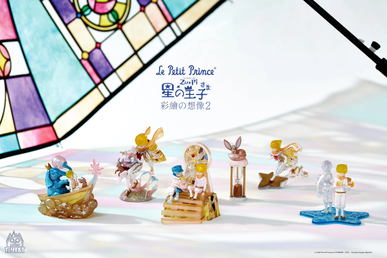 The Little Prince Vol. 4 - Stained Glass Special Edition - Mô hình Blindbox Art Toy - Zu & Pi